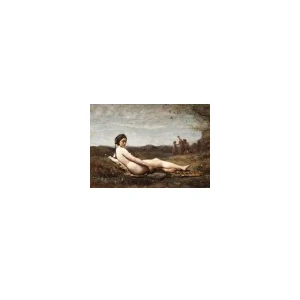 Jean-Baptiste-Camille Corot : Repose, 1860 300 Pièces Grafika Kids pas cher