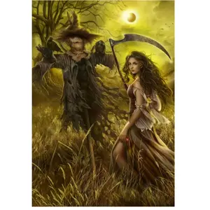 Field of the Scarecrow 1000 Pièces  Grafika pas cher