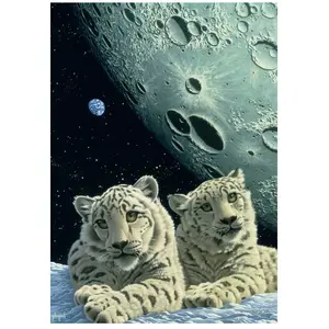 Schim Schimmel - Lair of the Snow Leopard 2000 Pièces  Grafika