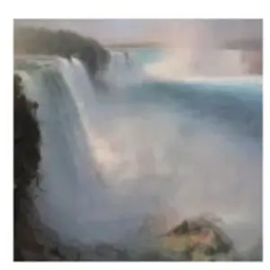 Grafika Frederic Edwin Church : Les Chutes du Niagara - C t Am ricain, 1867 pas cher