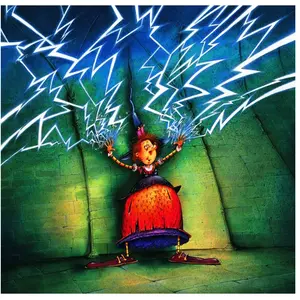 François Ruyer - La Sorcière aux Eclairs 1000 Pièces Grafika pas cher