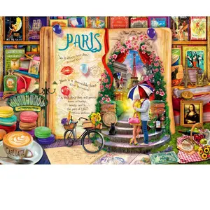 Puzzle Bluebird - Aimee Stewart : La vie est un livre ouvert Paris, 4000 pièces