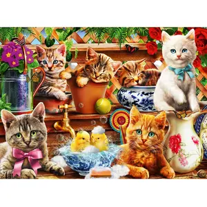 Kittens in the Potting Shed 3000 Pièces  Bluebird Puzzle