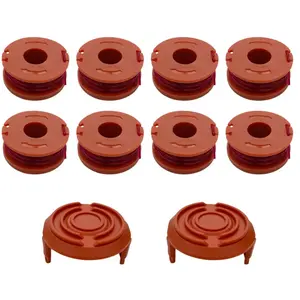 Comparateur de prix : PHONILLICO Bobine de fil coupe bordure - Worx - WA0010 - Ø 1,65mm - L 3m - Pack de 8 bobines et 2 couvercles