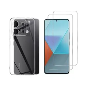 Phonillico Coque pour Xiaomi Redmi Note 13 PRO 5G et 2 Verres Trempé Film Protection Ecran pas cher