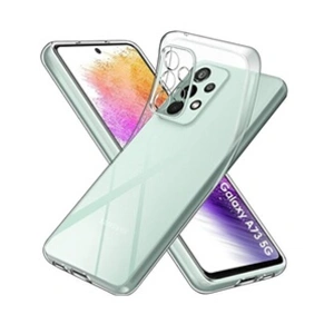 Coque pour Samsung Galaxy A73 5G - Silicone Gel TPU Transparent Protec...