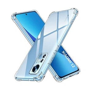 PHONILLICO Coque pour Xiaomi 12 / Xiaomi 12X - Antichoc Protection Silicone Souple Transparent pas cher