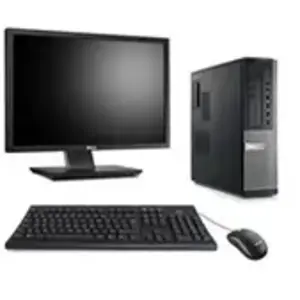 Dell Pc Optiplex 7010 Desktop + Ecran 22'' - Noir - Intel Core i5-3470 / 3.20 GHz - RAM 8 Go - HDD 250 Go - DVD - Gigabit Ethernet - Windows 7 pas cher