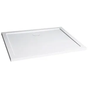 ONDÉE Receveur de douche BULL - ONDEE - Antidérapant - 90x120cm - SMC - Blanc - Extra-plat pas cher