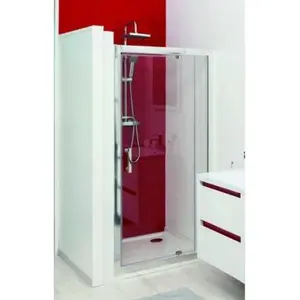 ONDEE Façade EKLA - Pivotante - Finition Chromé - 120x185cm pas cher