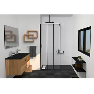 Comparateur de prix : Paroi douche verrière 90 x 200