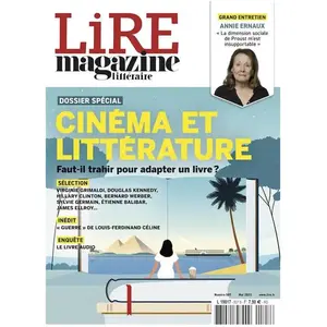 Lire Magazine Littéraire n°507 : Cinéma & Littérature - Mai 2022