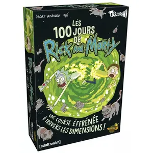 Comparateur de prix : Don't Panic Games Les 100 Jours de Rick and Morty - Le Jeu de société