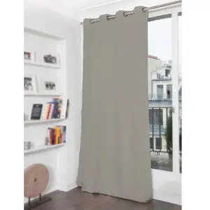 Comparateur de prix : Moondream - Rideau Phonique Occultant et Thermique ' ' Gris 140x260 cm