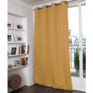 Comparateur de prix : Rideau occultant Moondream (130x260 cm - Jaune Ocre)