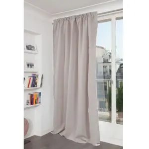 Comparateur de prix : Rideau phonique occultant et thermique moondream galon fronceur 140x260 cm