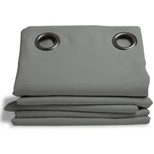 Comparateur de prix : Moondream Rideau thermique occultant Gris - Plume 140 x 260 (LxH)