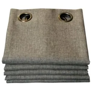 Moondream Rideau occultant total oeillet gris mc740 135 x 260 (lxh) pas cher