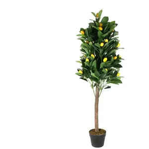 ALTOBUY Citronnier artificiel en pot 120cm pas cher