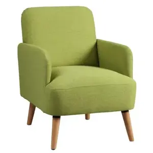 Comparateur de prix : TEODORE - Fauteuil Rembourré Tissu Vert - Altobuy