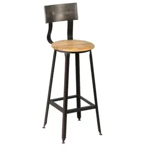 Altobuy - indus - Tabouret de Bar Industriel H75 pas cher