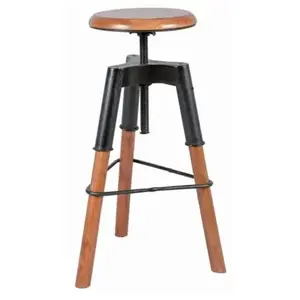 VIKEN - Tabouret à Crémaillère - Altobuy pas cher