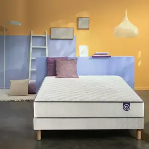 Matelas Merinos ressorts ensachés Well Bed 160x200 pas cher