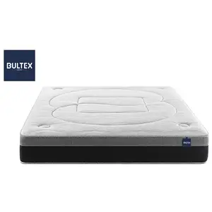 Matelas Ressorts + mémoire de forme 140x190 cm BULTEX FUSION HYBRIDE E... pas cher