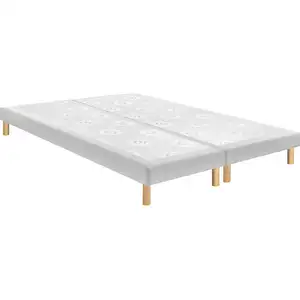 Sommier tapissier 2x90x200 cm MERINOS BONJOUR MEDIUM pas cher