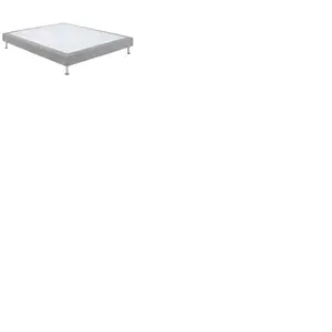 Bultex Sommier tapissier gris confort médium 3 zones 100x190 pas cher