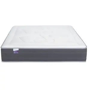 Matelas Merinos EasyBed N°3 - MERINOS - Ressort - Ferme - Blanc pas cher