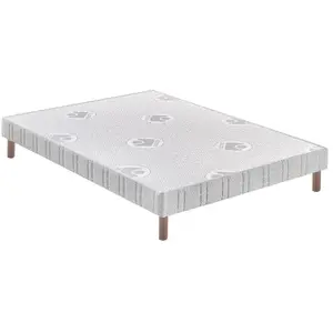 Comparateur de prix : Bultex Sommier Tapissier Bultex Confort Ferme + Pieds 2x90x200