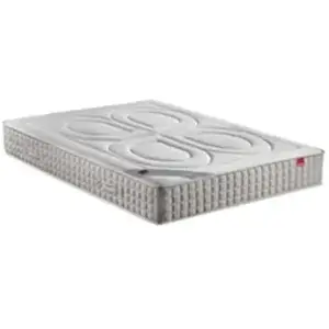 Matelas ressorts ensachés latex 3 zones 26cm BAMBOU 160x200