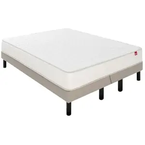 EPEDA Voyage 180x200 + 2 sommiers naturel pieds VOYA-E-1820-2-NATU