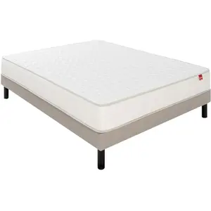 EPEDA Voyage 140x190 + sommier naturel + pieds VOYA-E-1419-NATU