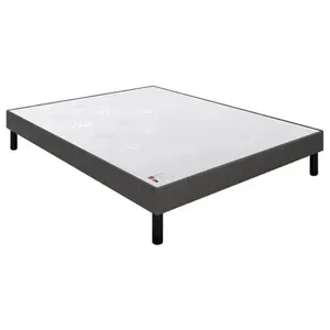 Comparateur de prix : Epeda Sommier 90 X 190 Voyage Tissé Gris Fumé 0919