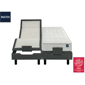 Sommier relaxation 2x90x200 cm BULTEX RELAX PLUS pas cher