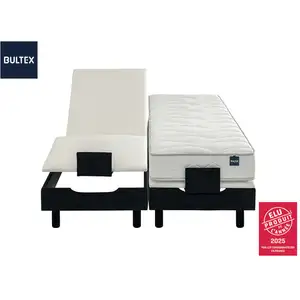 Sommier relaxation 2x90x200 cm BULTEX RELAX MOOVE pas cher