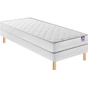Ensemble sommier et matelas Natty Merinos 90 x 190 cm  pas cher