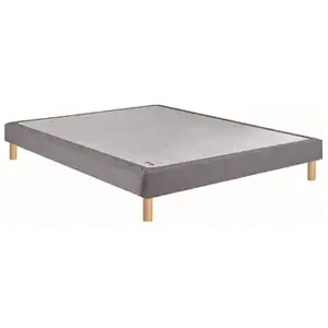 Epeda Sommier Epeda Noyer 160x200 Chiné Gris Urbain.Vendu pardarty