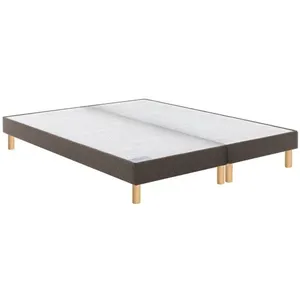 Comparateur de prix : BULTEX Sommier 2 x 90 x 200 Vitality ferme tramé marron Duo 1820 (180x200)