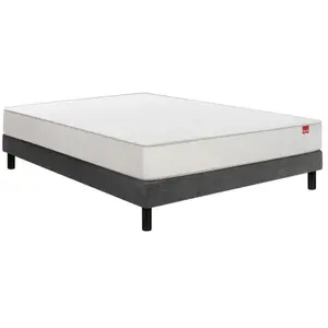 EPEDA Voyage 90x190 + sommier gris + pieds VOYA-E-0919-GRIS2