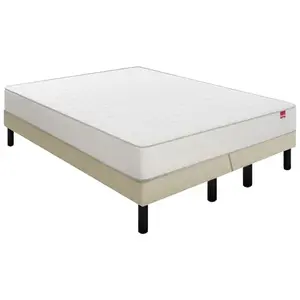 EPEDA Voyage 160x200 + 2 sommiers lin pieds VOYA-E-1620-2-LIN2 pas cher