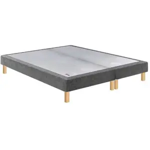 Comparateur de prix : Epeda Sommier 2 X 90 X 200 Bristol Chenille Gris 1820 (180x200)
