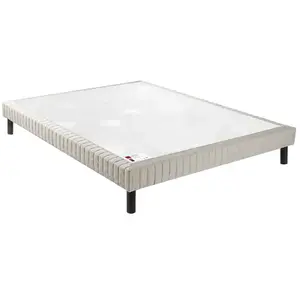 Sommier Epeda Nature Ferme - Jean Gris Foncé 80x190 pas cher