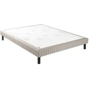 Comparateur de prix : Sommier Epeda confort ferme jean gris foncé 15 cm NATURE 80x200