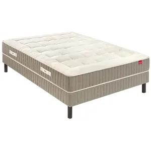 Sommier Nature Medium 3Z EPEDA, 18 cm 100 x 200 cm pas cher