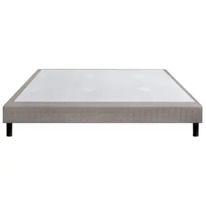 Sommier Epeda CONFORT MEDIUM DECO NATURE 140x190 Jean Gris Foncé pas cher