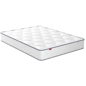 Merinos - Matelas ressorts ensachés + mousse mémoire sweety 90x190 pas cher