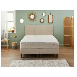 Comparateur de prix : Ensemble Epeda Enchanteur Chenillé Lin 200x200 - Double Sommier